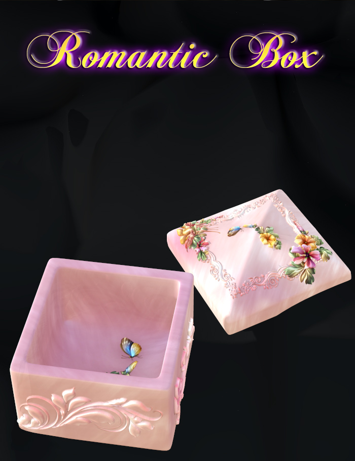 Romantic Box by: Nathy DesignRuntimeDNA, 3D Models by Daz 3D