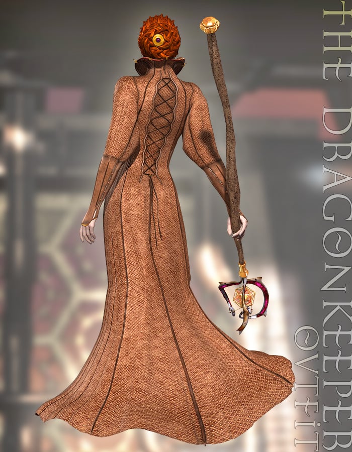 DragonKeeper outfit for V4 by: ArkiRuntimeDNA, 3D Models by Daz 3D