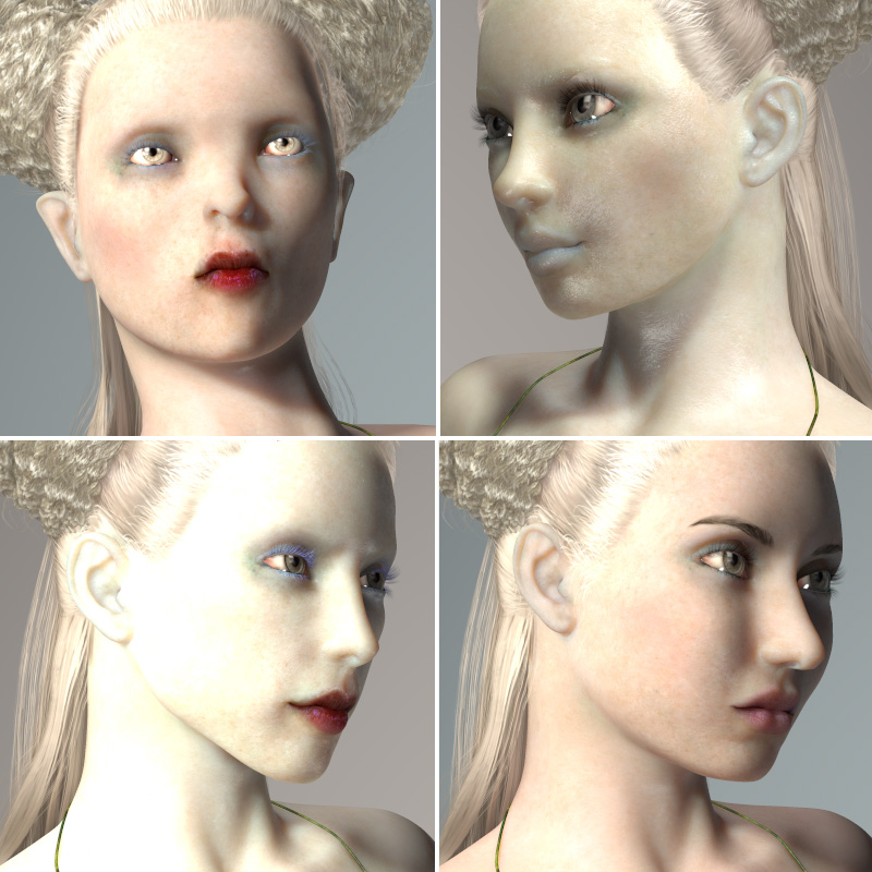 Beautiful Monsters: Dolly Girl by: RuntimeDNASyyd, 3D Models by Daz 3D