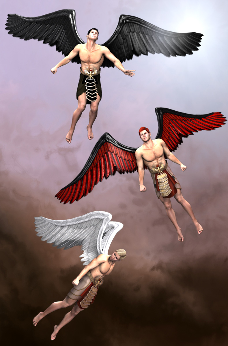 Utopian-Wings-M4 by: midnight_storiesRuntimeDNA, 3D Models by Daz 3D