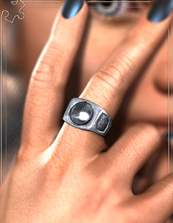 Bits n Pieces - The Sealring for Victoria 4 by: ArkiRuntimeDNA, 3D Models by Daz 3D