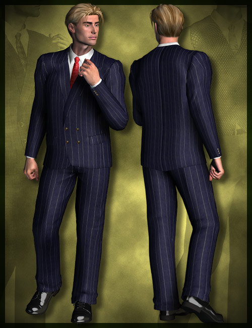 3 Piece Suit for M3 by: the3dwizard, 3D Models by Daz 3D