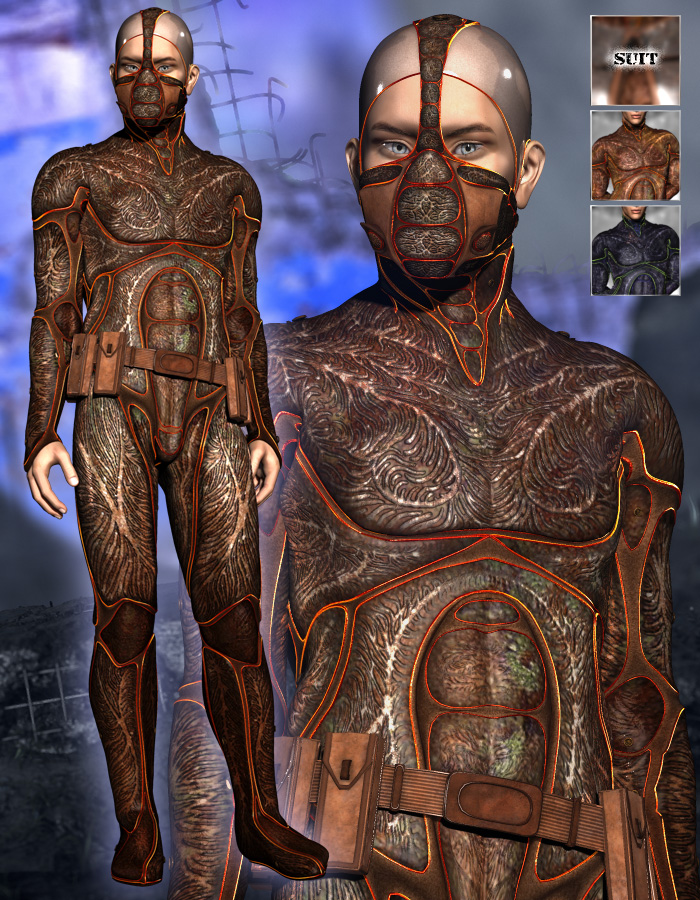LinkGear outfit for Michael 4 by: ArkiRuntimeDNA, 3D Models by Daz 3D