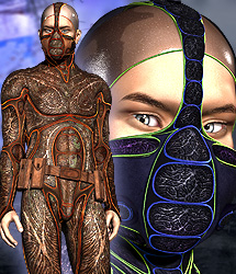 LinkGear outfit for Michael 4 by: ArkiRuntimeDNA, 3D Models by Daz 3D