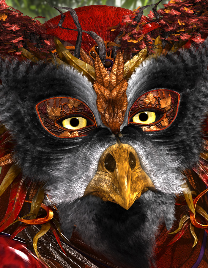 Totem: The Owls - outfit for V4 Totem: The Owls - outfit for V4 by: ArkiRuntimeDNA, 3D Models by Daz 3D