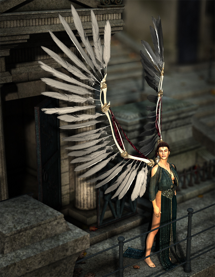 Wings of Despair by: ArkiRuntimeDNA, 3D Models by Daz 3D