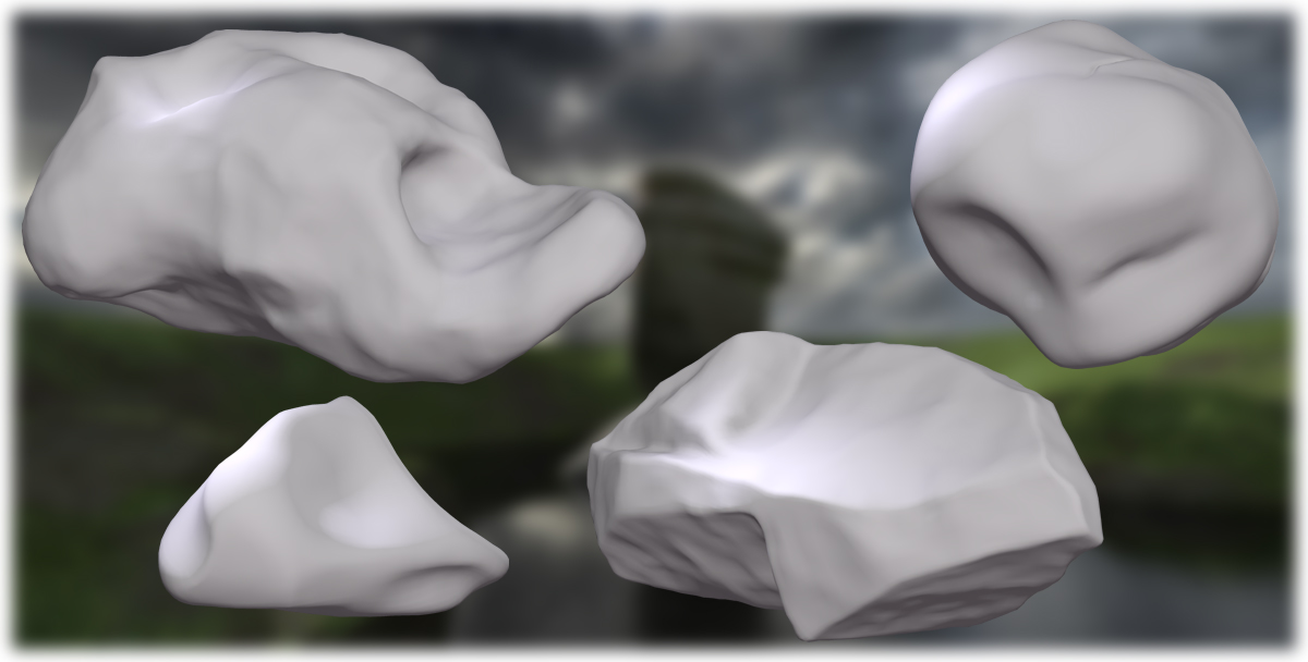Rocks Volume 1 by: dgliddenRuntimeDNA, 3D Models by Daz 3D