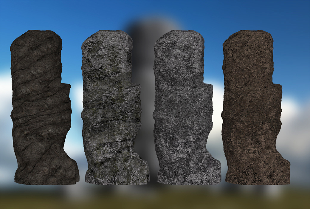 Rock Formation 03 by: dgliddenRuntimeDNA, 3D Models by Daz 3D