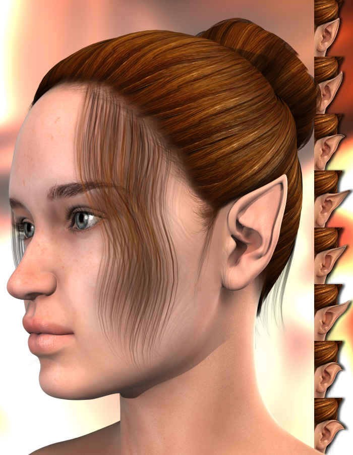 EarMatters for Genesis 2 Female(s) by: ArkiRuntimeDNA, 3D Models by Daz 3D
