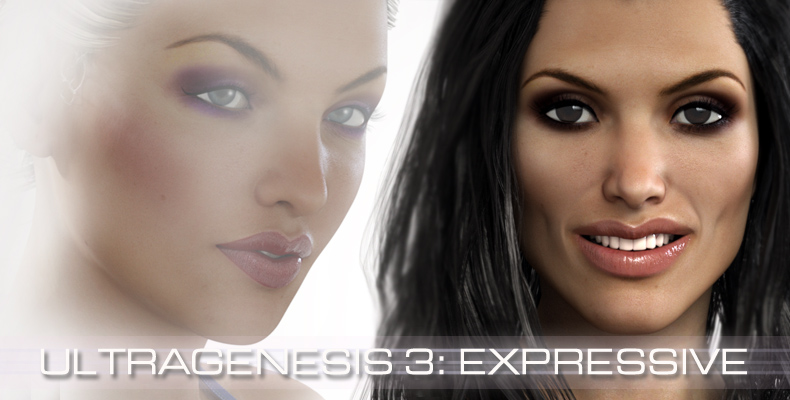 UltraGenesis: Expressive by: RuntimeDNASyyd, 3D Models by Daz 3D
