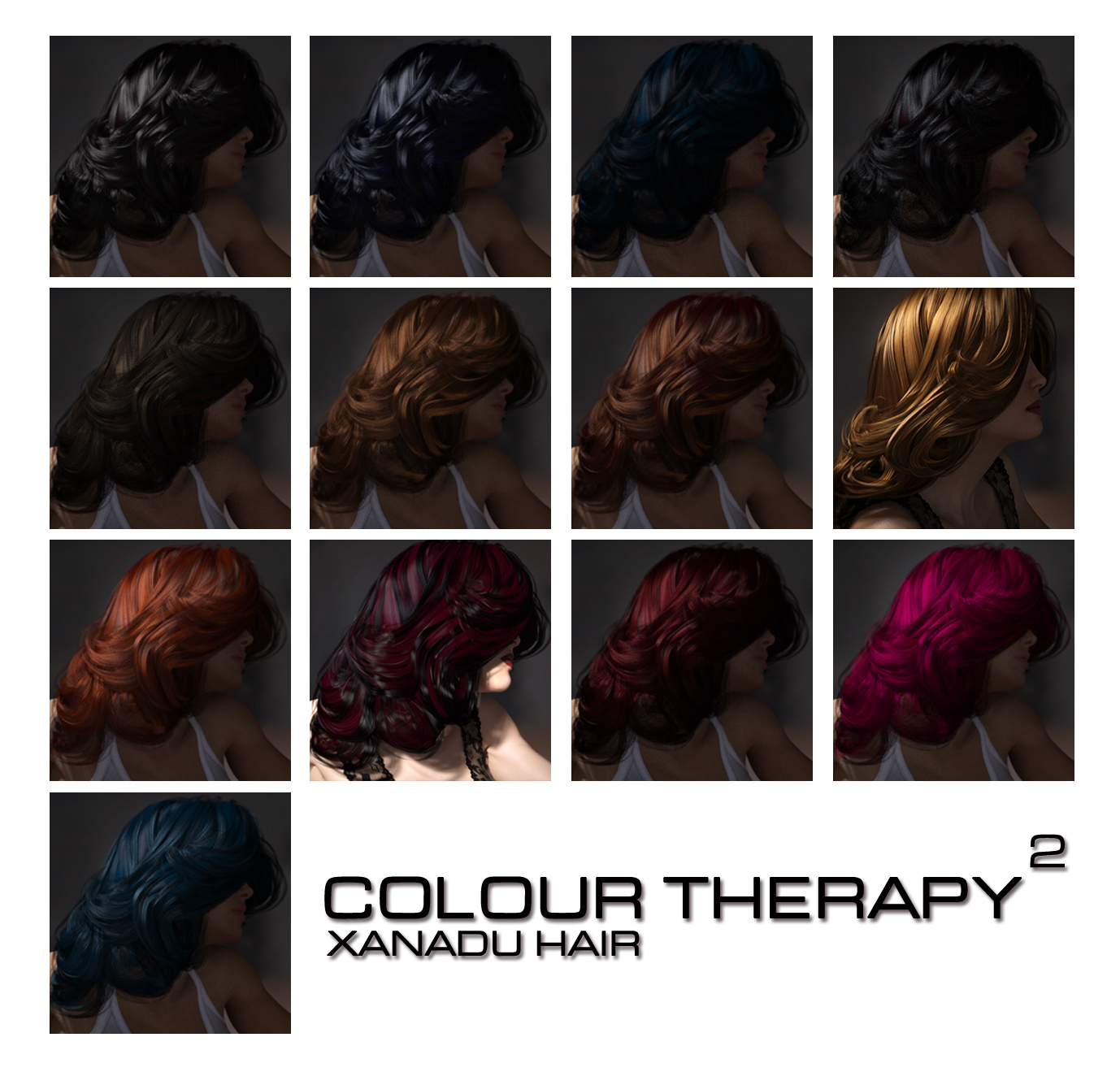 Colour Therapy: XANADU by: RuntimeDNASyydTraveler, 3D Models by Daz 3D