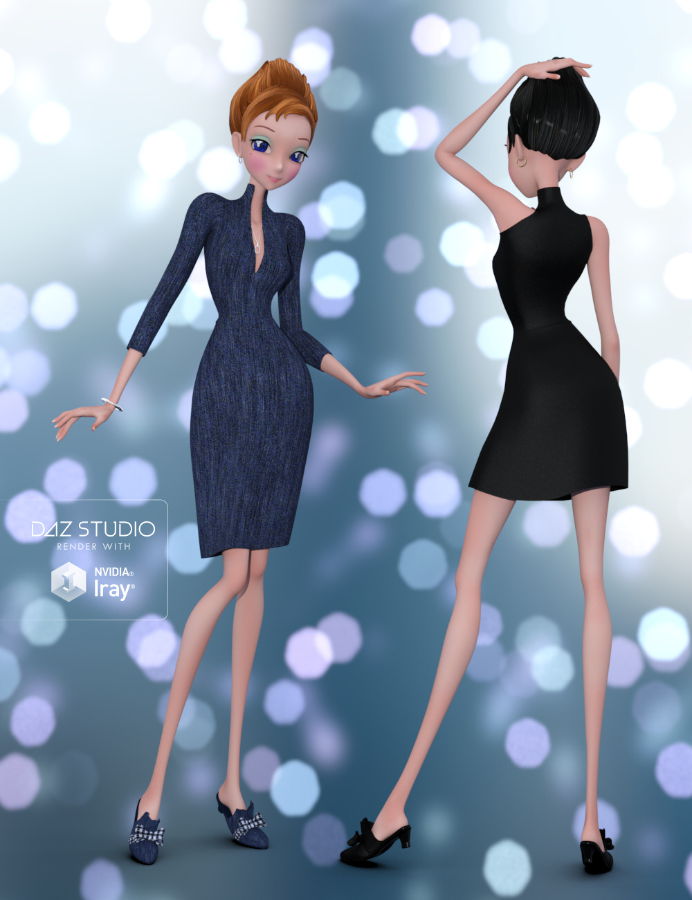 Low Cut Dress for Star! Low Cut Dress for Star! by: NGartplay, 3D Models by Daz 3D