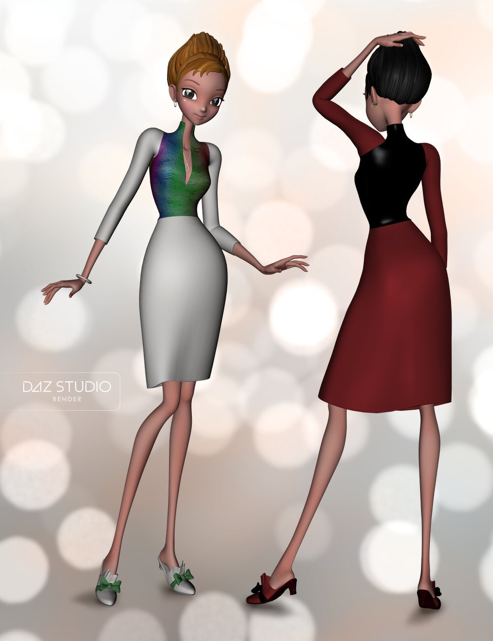Low Cut Dress for Star! Low Cut Dress for Star! by: NGartplay, 3D Models by Daz 3D
