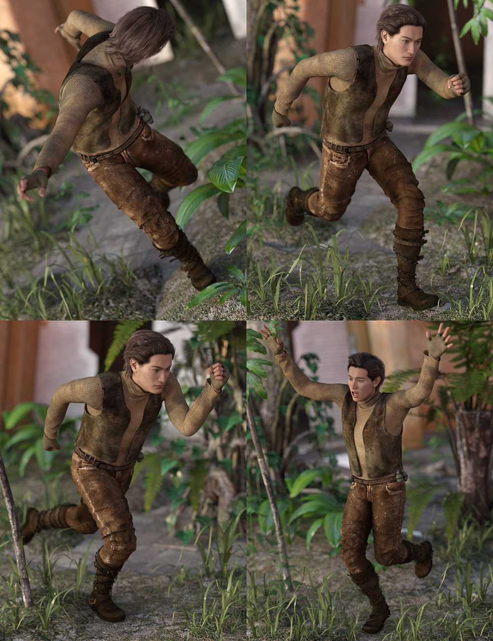 Trouble Brewing Poses Trouble Brewing Poses by: FeralFey, 3D Models by Daz 3D