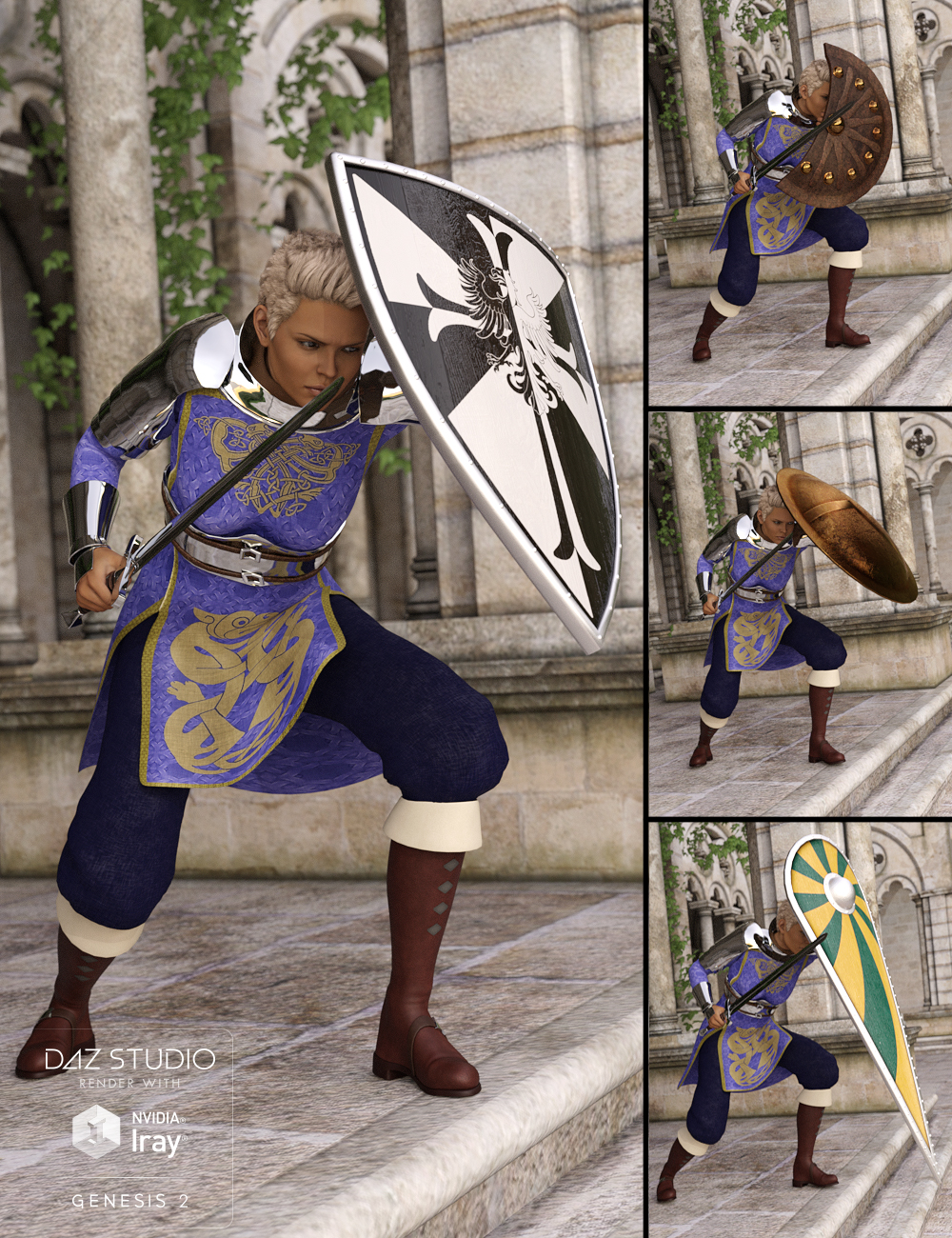 Aegis To War Poses 1 Aegis To War Poses 1 by: FeralFey, 3D Models by Daz 3D