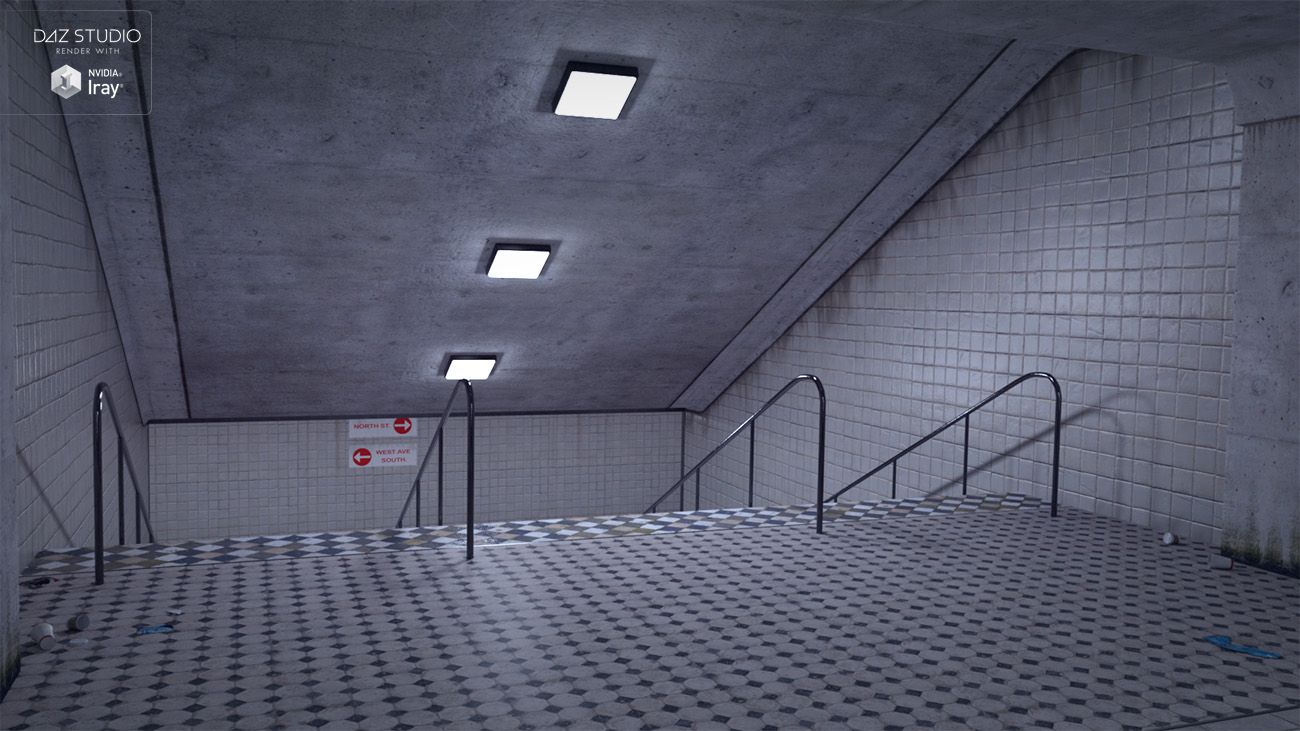 East Ave Tunnel by: , 3D Models by Daz 3D