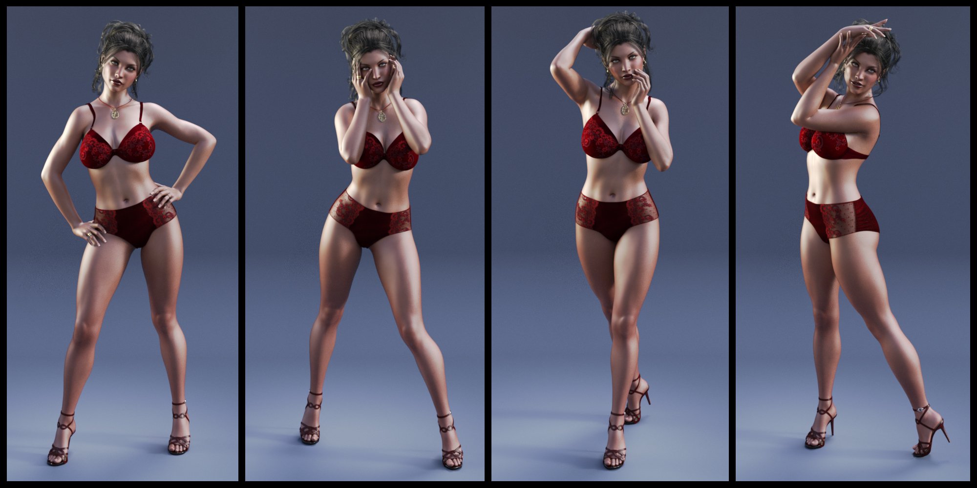 Sophisticated Poses For Genesis 3 Female S Daz 3d