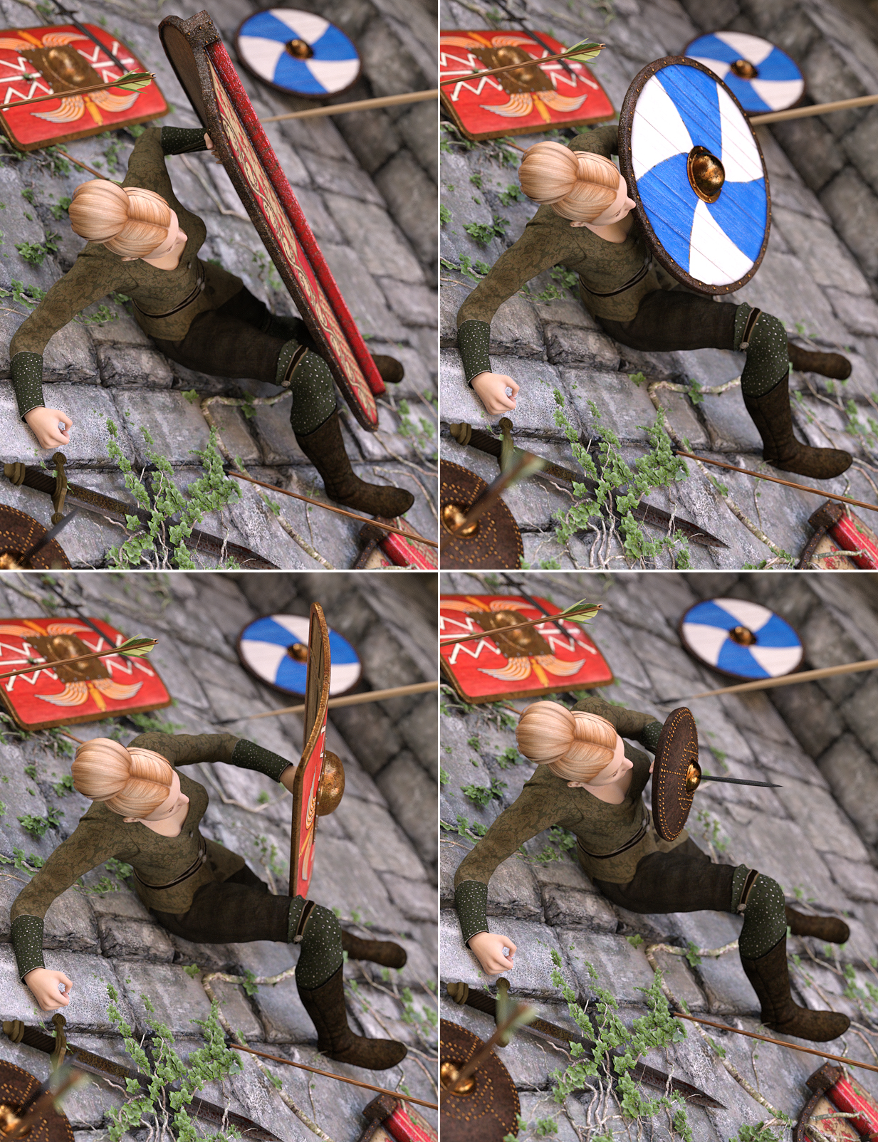 Aegis To War Poses 2 Aegis To War Poses 2 by: FeralFey, 3D Models by Daz 3D