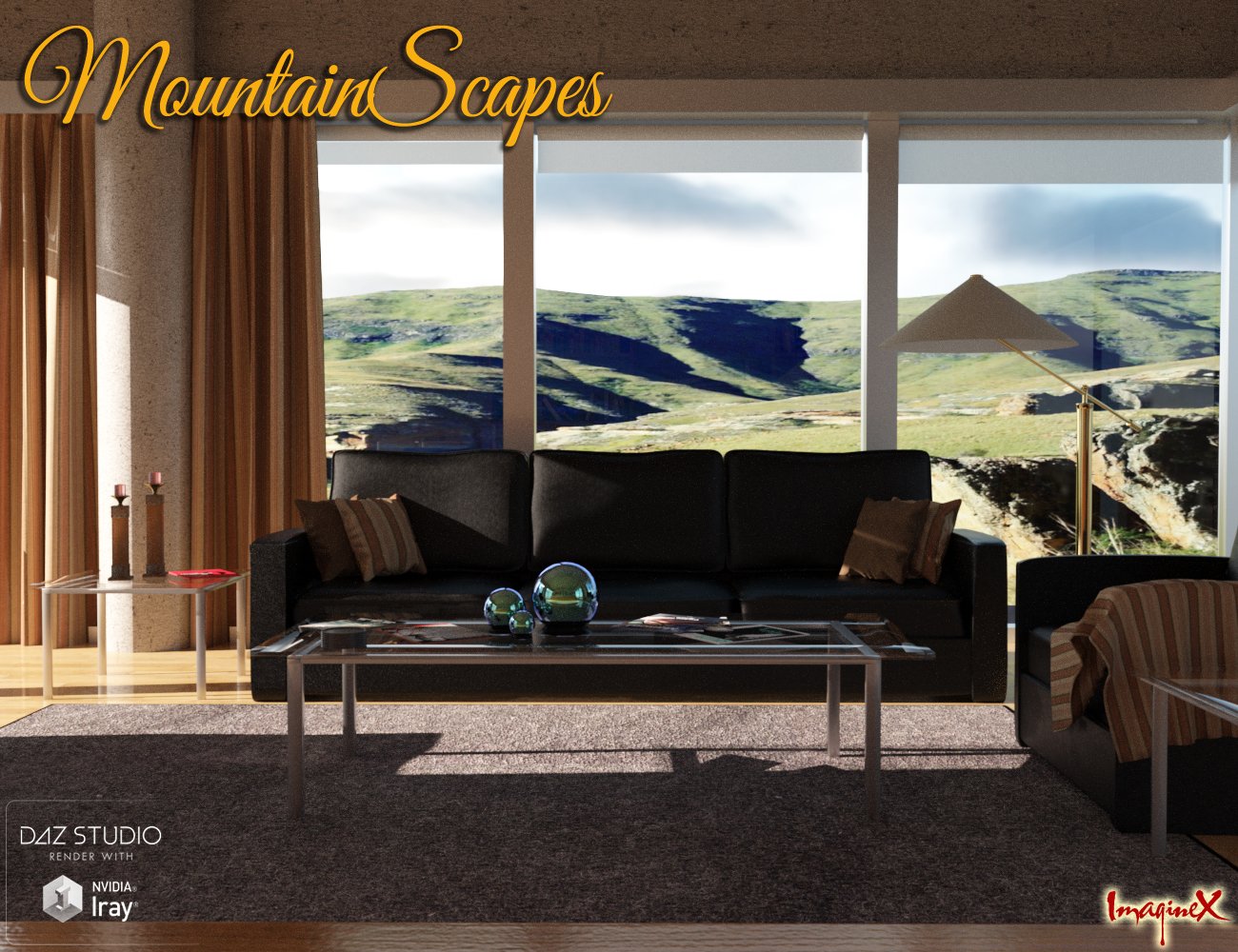 MountainScapes Backdrops by: ImagineX, 3D Models by Daz 3D