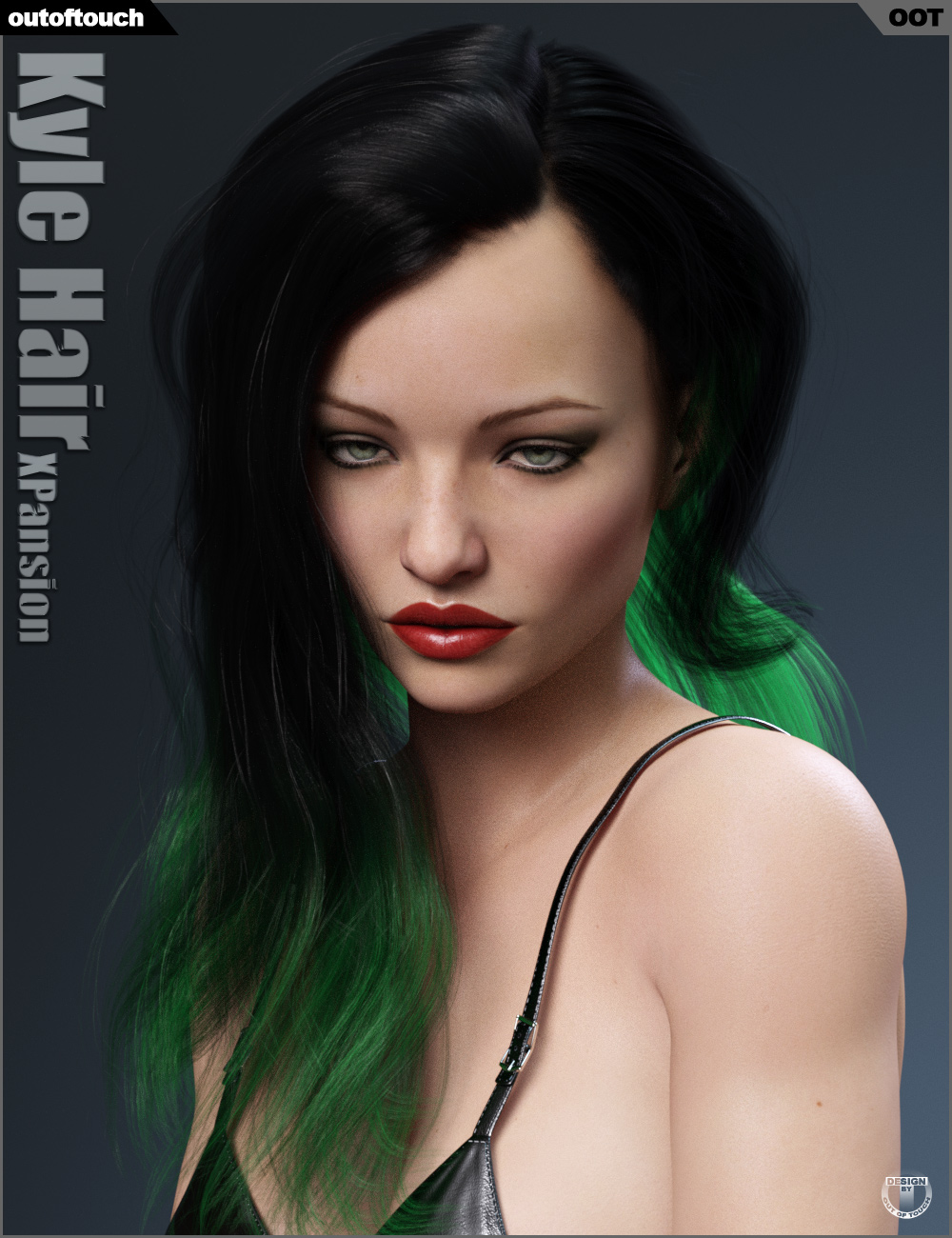 Kyle Hair XPansion Kyle Hair XPansion by: outoftouch, 3D Models by Daz 3D