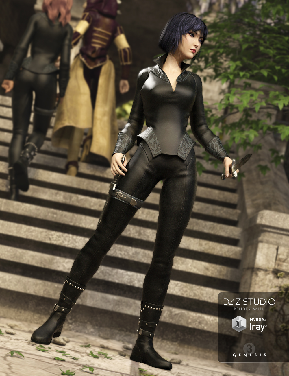 Umbris Outfit for Genesis 3 Female(s)