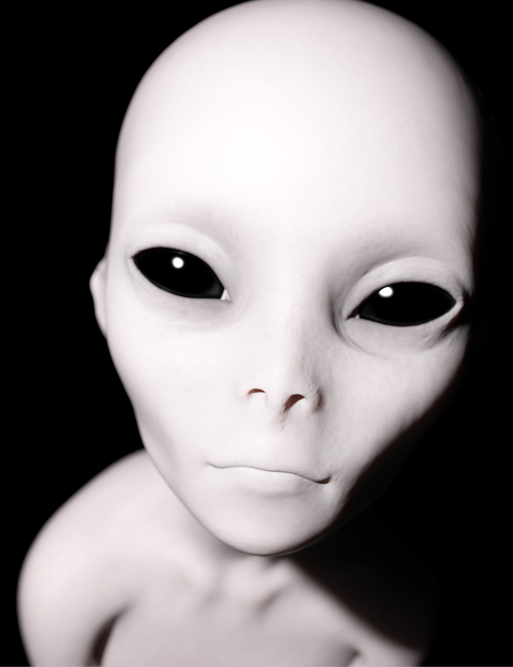 Grey Alien for Genesis 3 Female by: Moonscape Graphics, 3D Models by Daz 3D