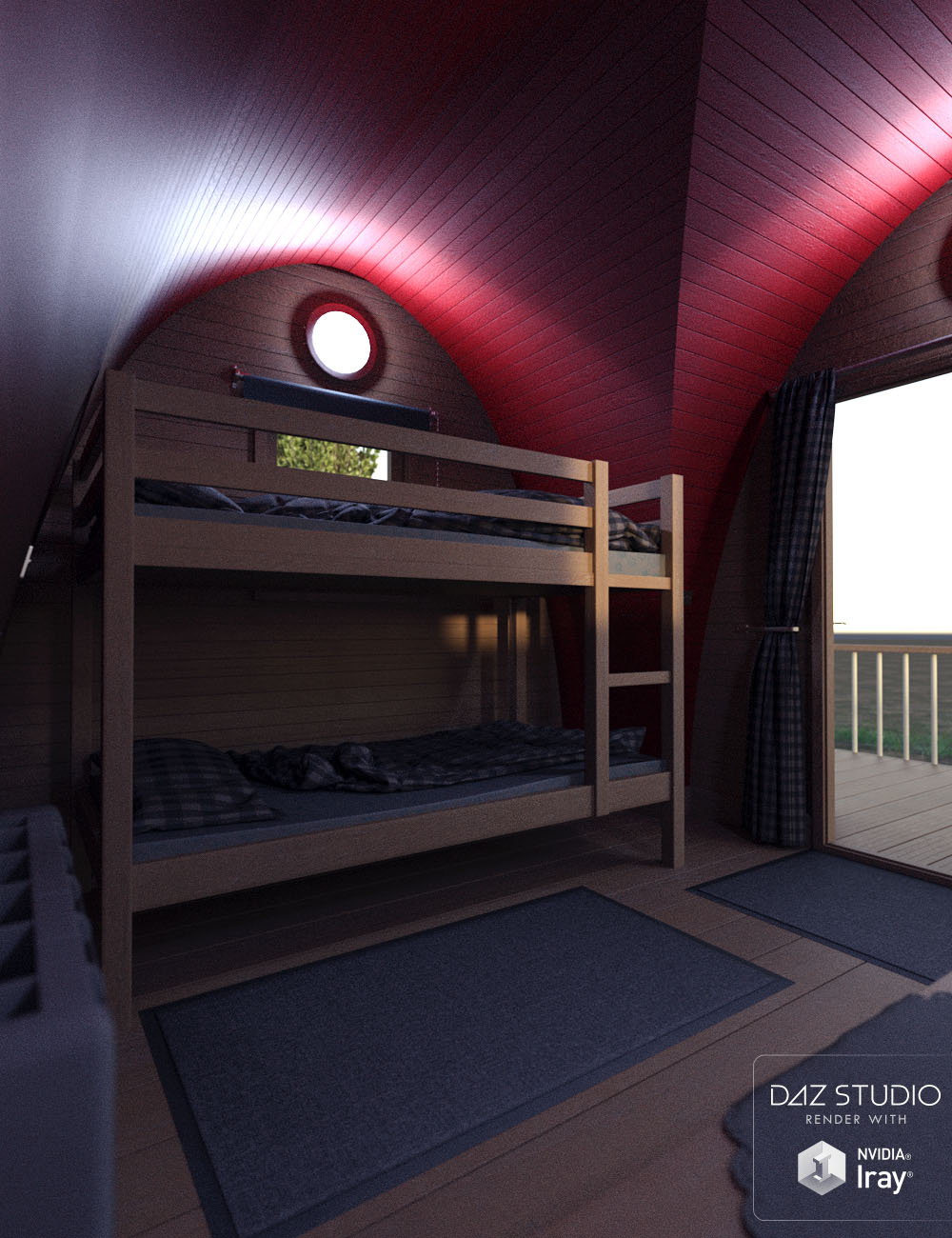 Luxury Camping Snug by: David BrinnenForbiddenWhispers, 3D Models by Daz 3D
