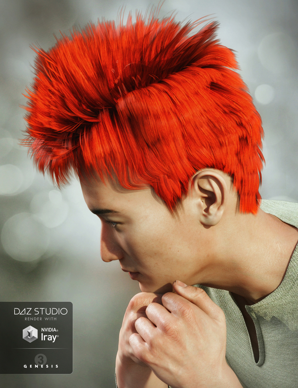 Tatsuo Hair for Genesis 3 Male(s) Tatsuo Hair for Genesis 3 Male(s) by: Propschick, 3D Models by Daz 3D
