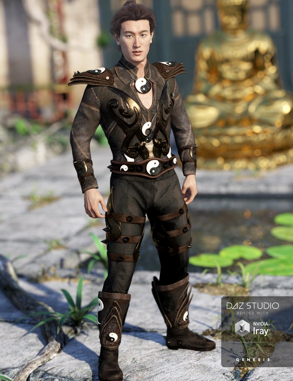 Mercurial Guardian Outfit for Genesis 3 Male(s)