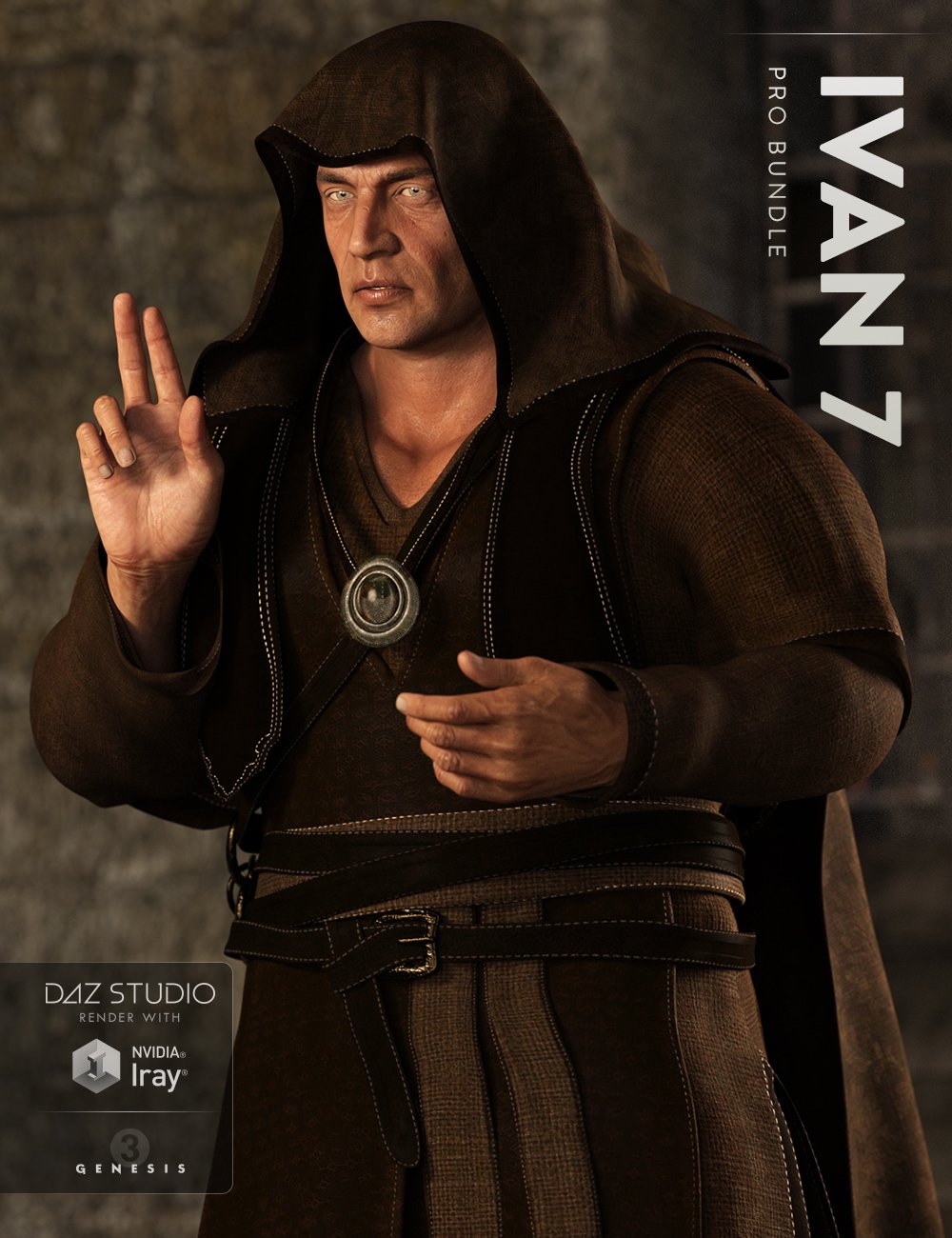 Ivan 7 Pro Bundle by: , 3D Models by Daz 3D