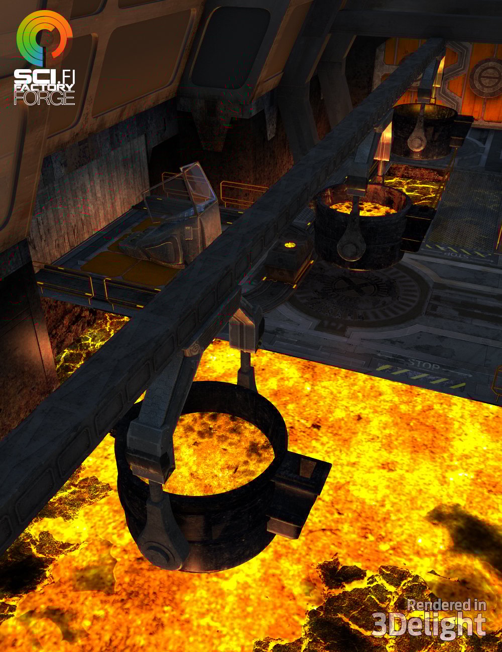 Sci-Fi Factory - Forge | Daz 3D