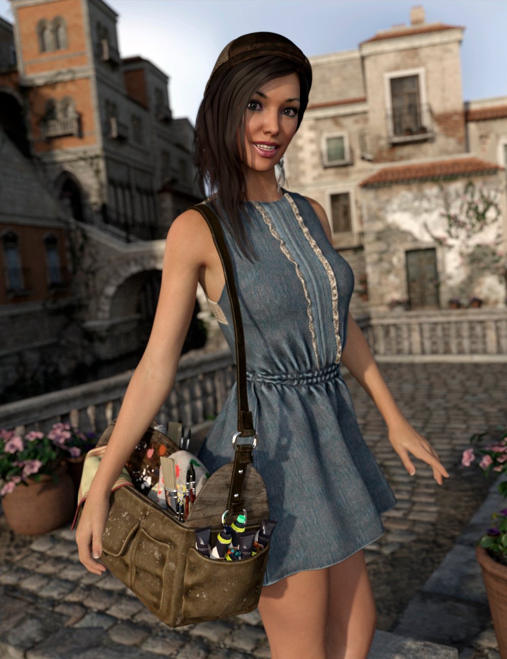 Street Artist for Genesis 3 Female(s) Street Artist for Genesis 3 Female(s) by: Luthbellina, 3D Models by Daz 3D