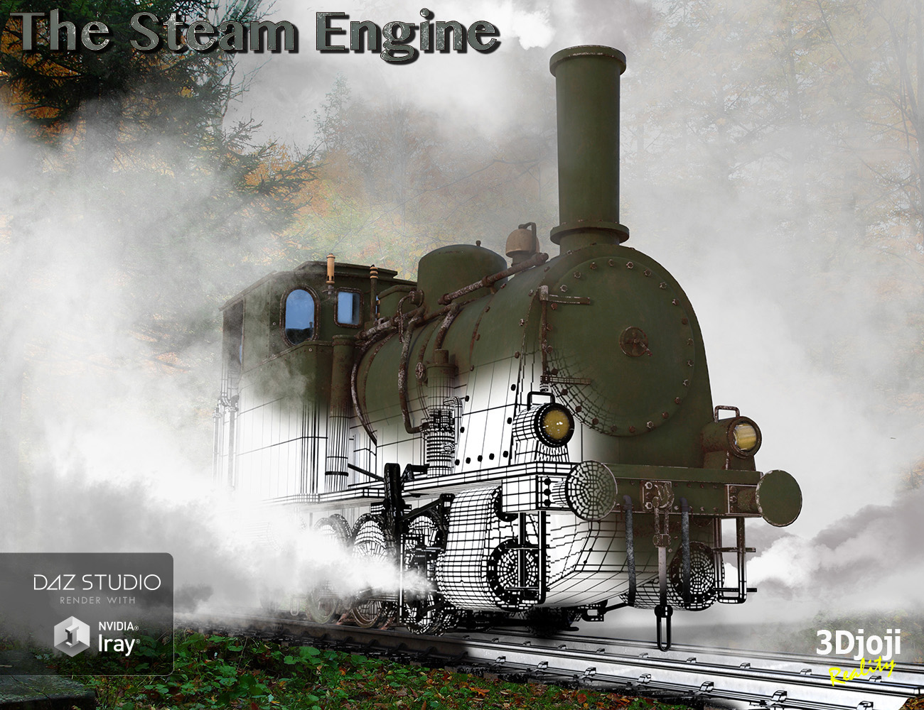 The Steam Engine The Steam Engine by: 3djoji, 3D Models by Daz 3D