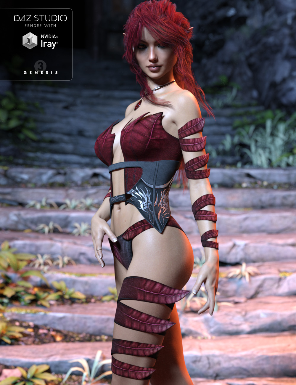 Wild Spirit for Genesis 3 Female(s) by: LilflameSveva, 3D Models by Daz 3D