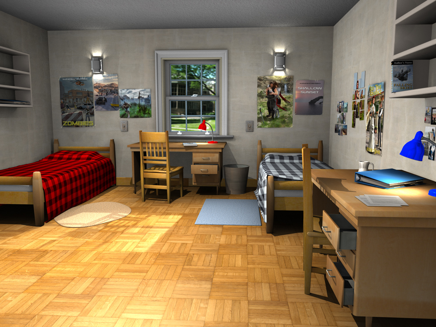 College Dorm Daz 3D