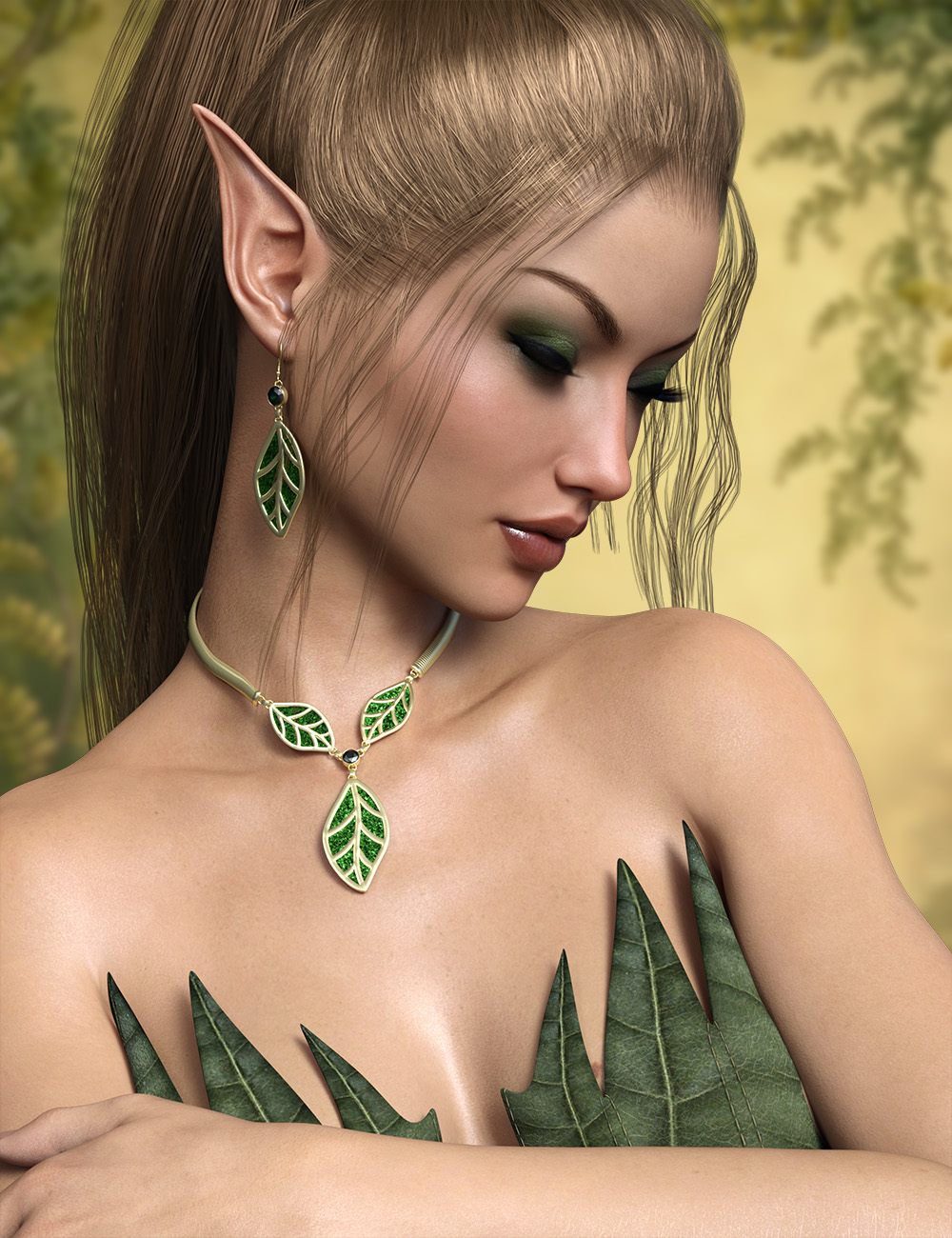 FWSA Vanessa HD for Victoria 7 and her Jewelry by: Fred Winkler ArtSabbyFisty & Darc, 3D Models by Daz 3D
