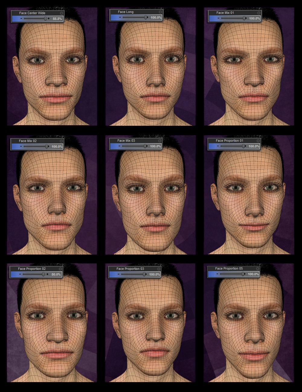 Genesis 3 Male Head Morph Resource Kit 2 Genesis 3 Male Head Morph Resource Kit 2 by: ThorneHandspan Studios, 3D Models by Daz 3D