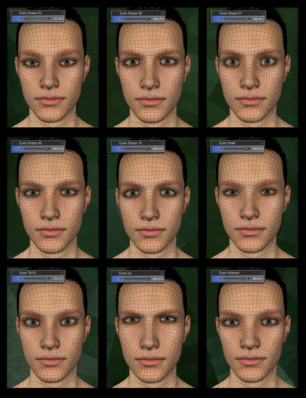Genesis 3 Male Head Morph Resource Kit 2 by: ThorneHandspan Studios, 3D Models by Daz 3D