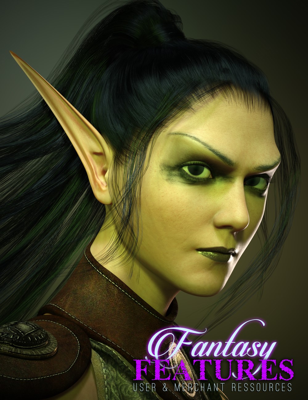 Fantasy Features for Genesis 3 Female(s) by: Cake One, 3D Models by Daz 3D