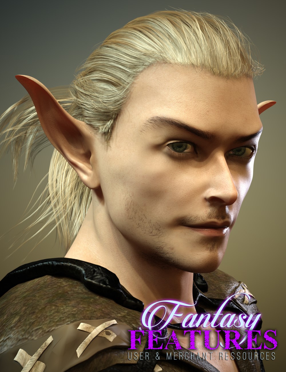 Fantasy Features for Genesis 3 Male(s) by: Cake One, 3D Models by Daz 3D