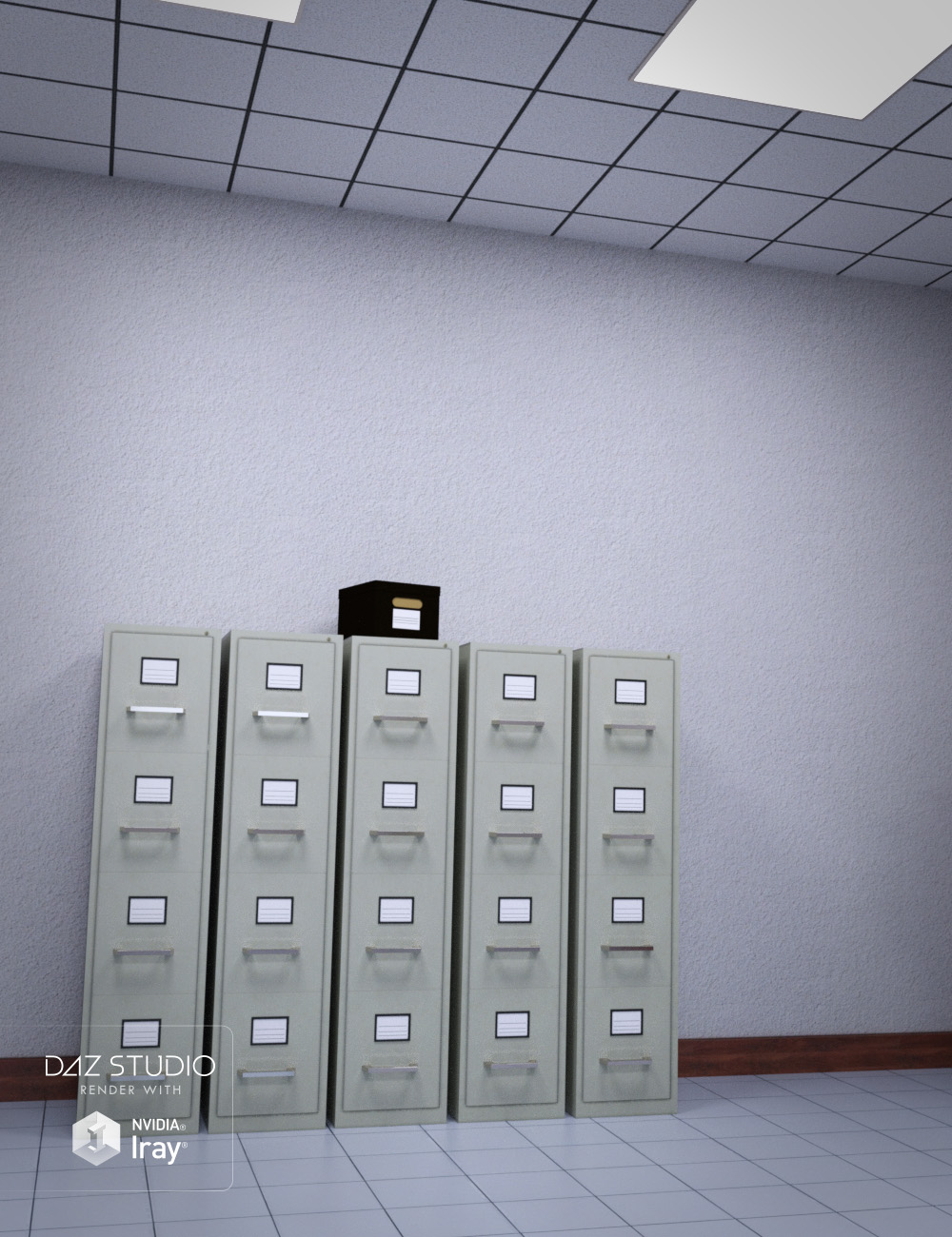 The Filing Room The Filing Room by: , 3D Models by Daz 3D