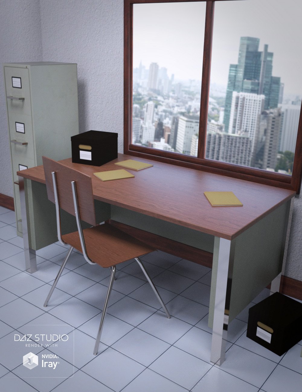 The Filing Room by: , 3D Models by Daz 3D