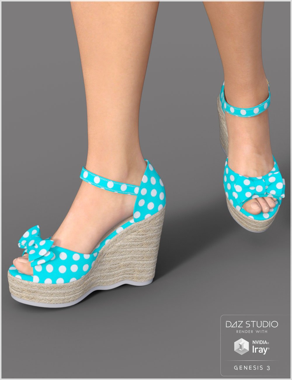 Teen Girl Heels for Genesis 3 Female(s) | Daz 3D