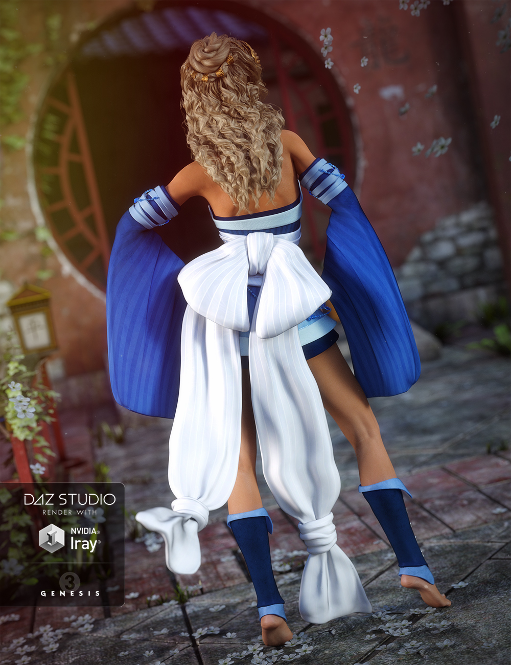 Jade Tiger for Genesis 3 Female(s) by: Lady LittlefoxCake OneTraveler, 3D Models by Daz 3D