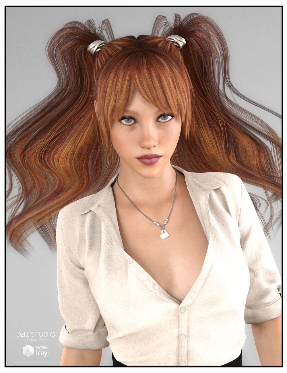 Jerry Hair For Genesis 3 Females Daz 3d