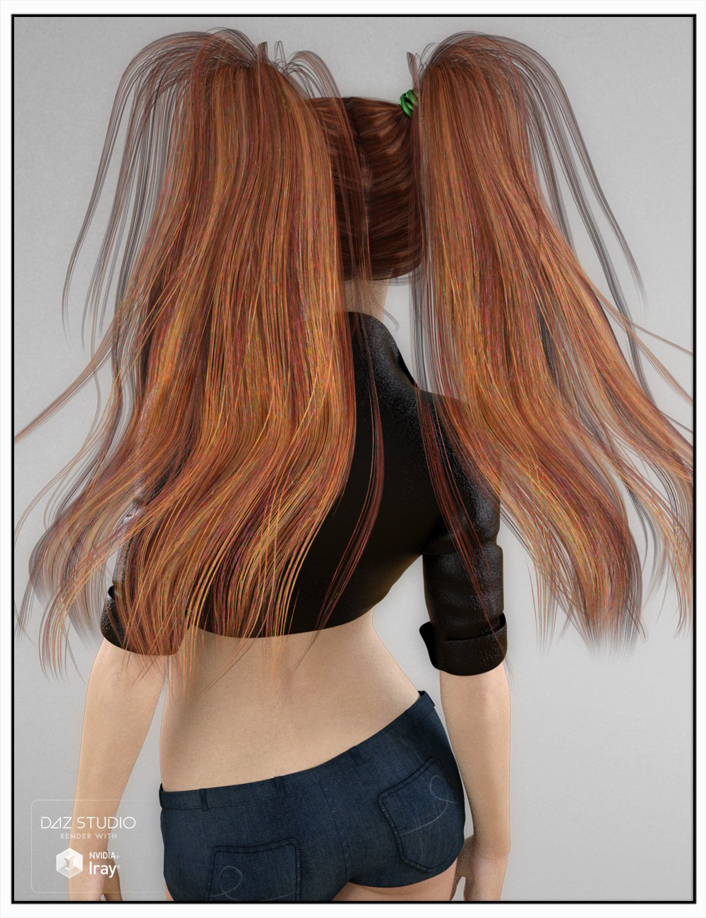 Jerry Hair For Genesis 3 Females Daz 3d