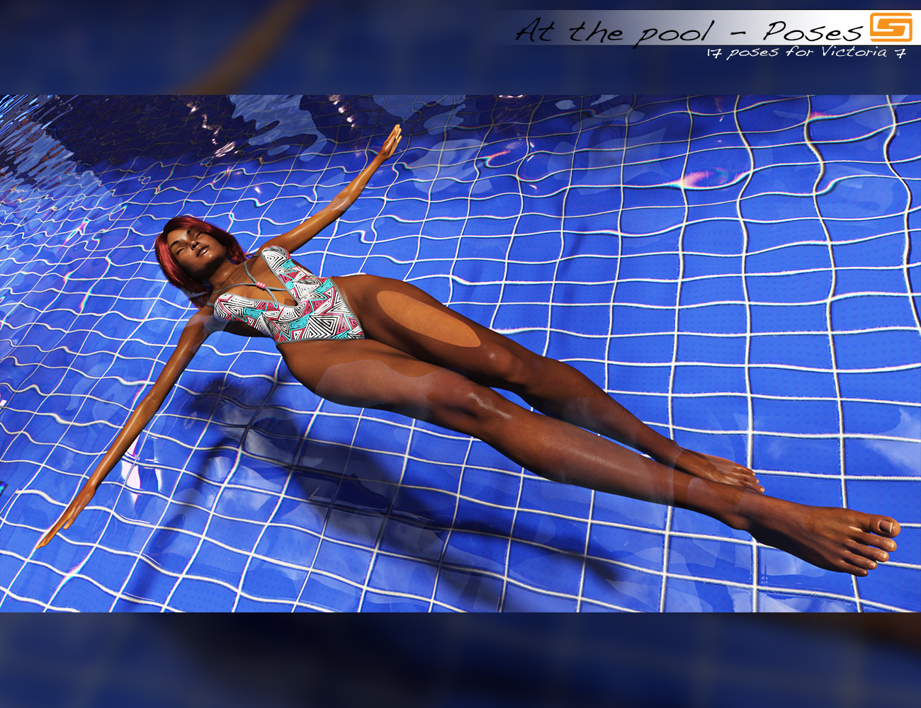 At the Pool - Poses for Victoria 7