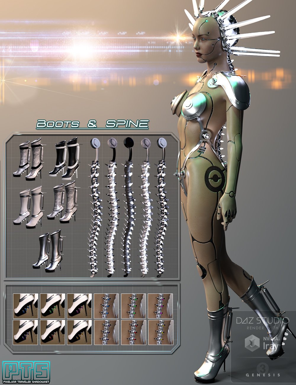 Cosmic Synx Outfit for Genesis 3 Female(s) Cosmic Synx Outfit for Genesis 3 Female(s) by: PixelunaTravelershadownet, 3D Models by Daz 3D