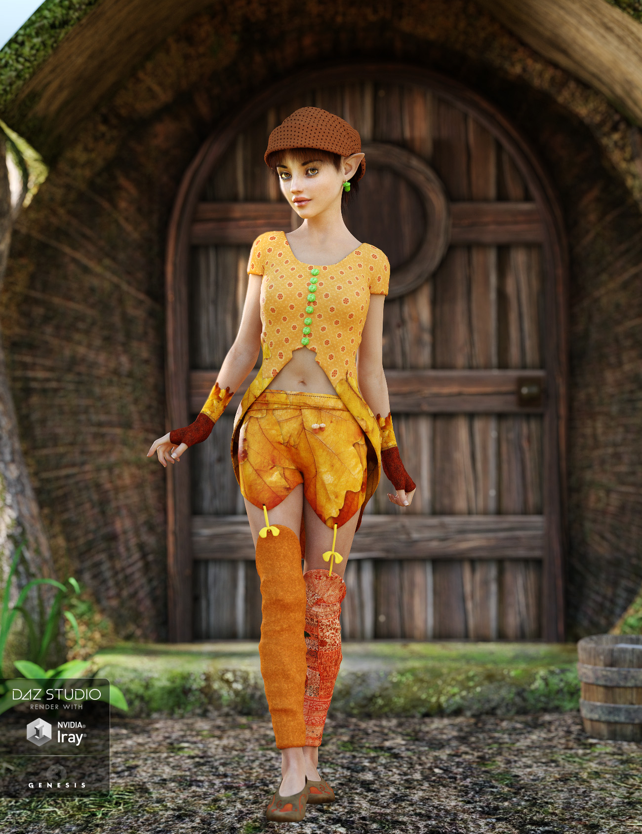 Sprite for Genesis 3 Female(s) by: Amaranth, 3D Models by Daz 3D