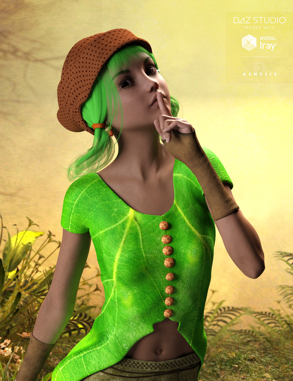 Sprite for Genesis 3 Female(s) Sprite for Genesis 3 Female(s) by: Amaranth, 3D Models by Daz 3D